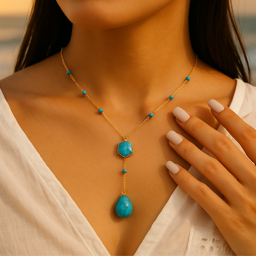 Ocean Pendant Necklace