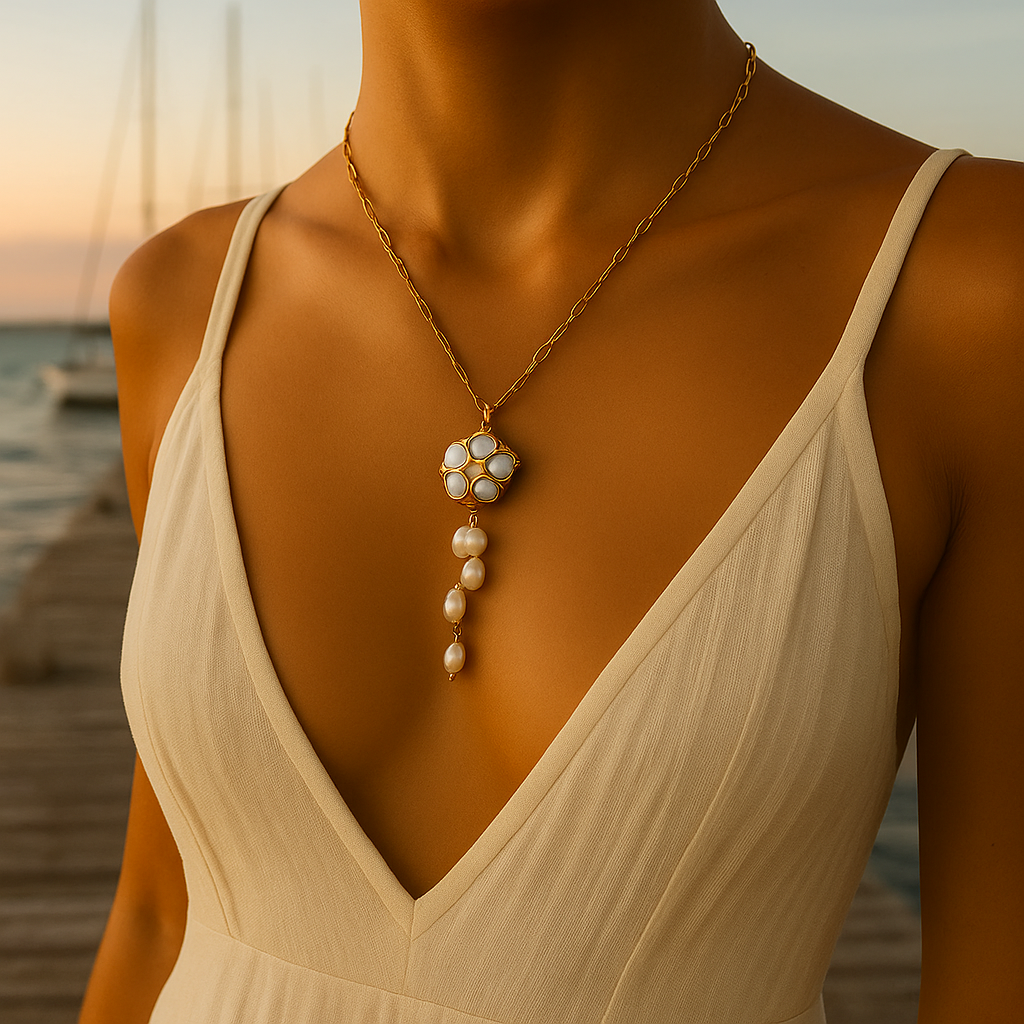 Trail of Salt Necklace