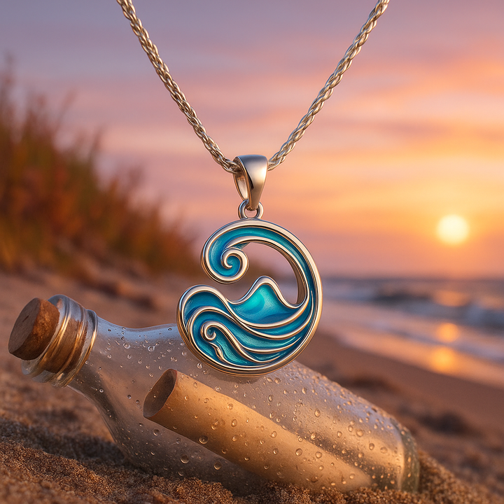 Silver Ocean Necklace