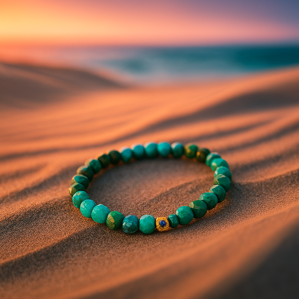 Colourful bead bracelet