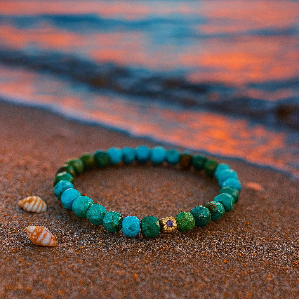 Colourful bead bracelet