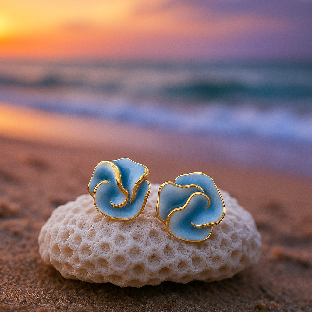 Elegant Sea Earrings