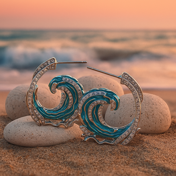 Stylish Ocean's Earrings