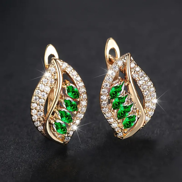 Elegant Gemstone Earrings