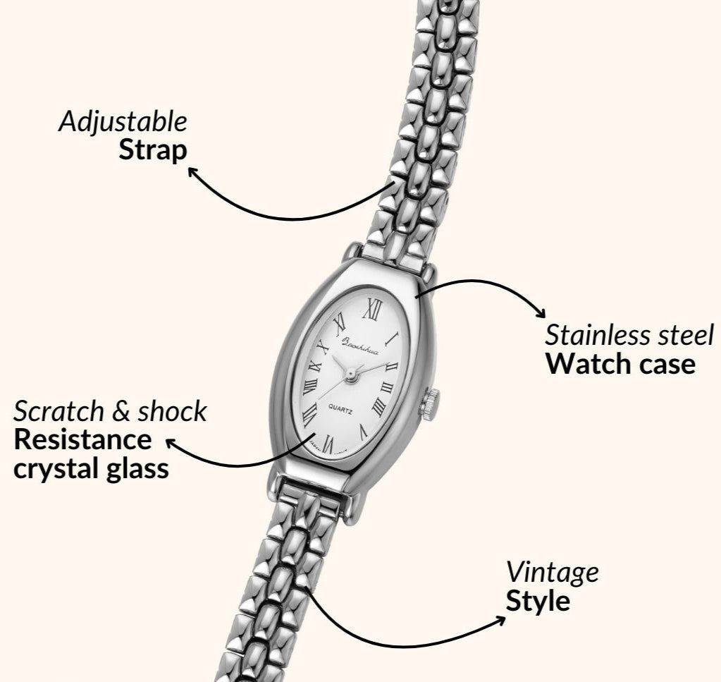 Classic Silver Minimalistic Watch