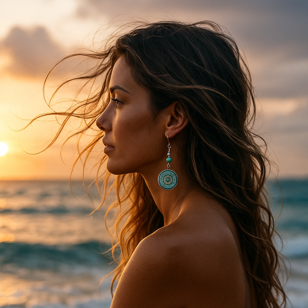 The Eye of the Sea Earrings