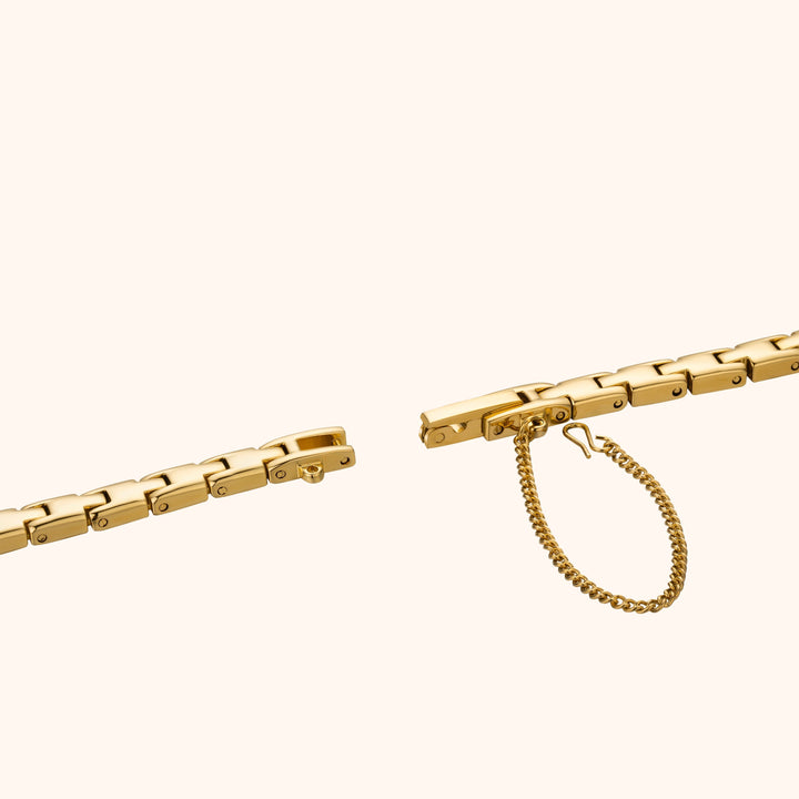 Pearl Gold Bracelet Watch