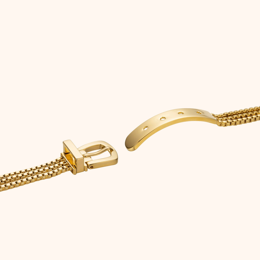 Gold Teardrop Bracelet Watch