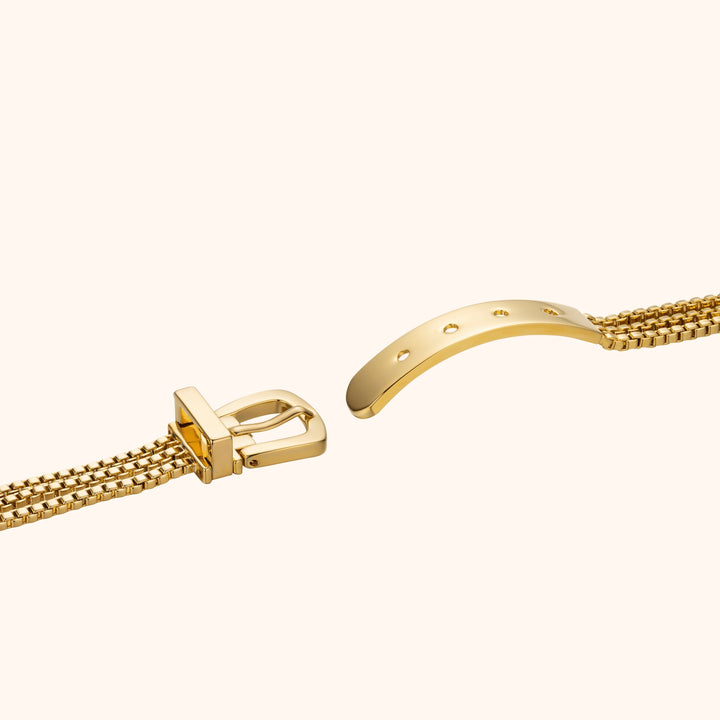 Gold Teardrop Bracelet Watch