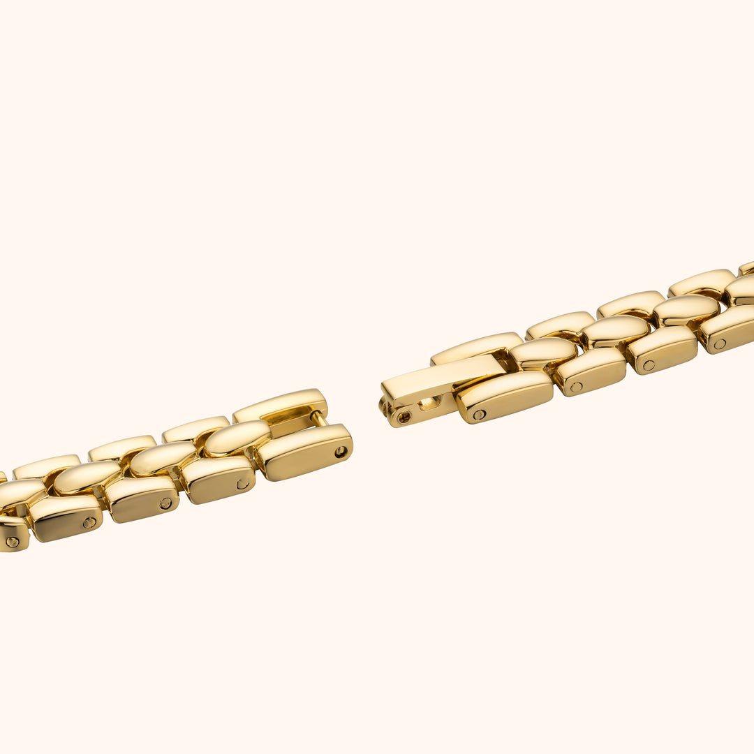 Gemstone Gold Bracelet Watch