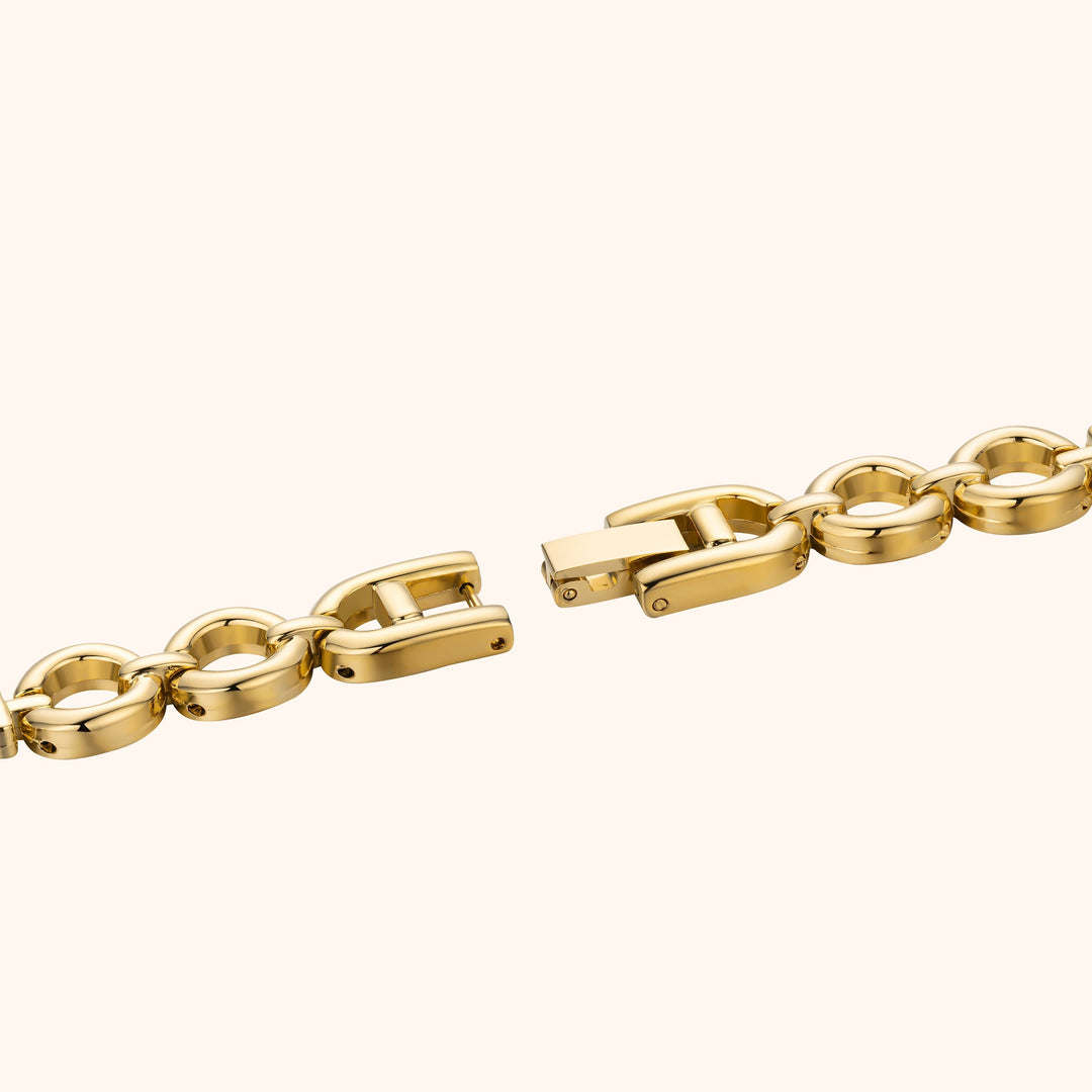 Gold Pearl Accent Watch