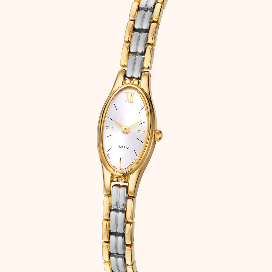 Two-Tone Bracelet Watch