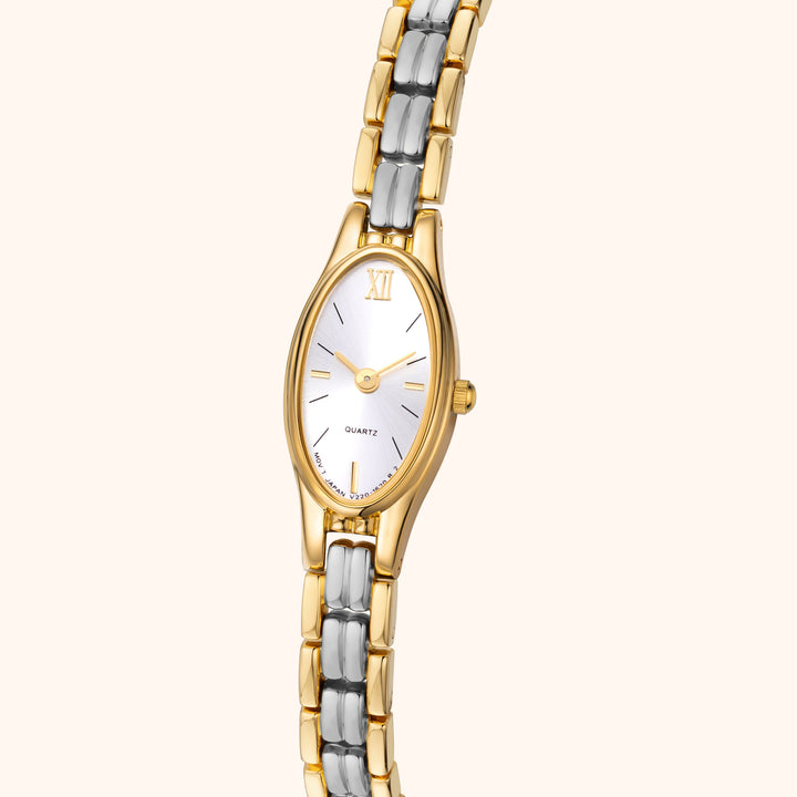 Two-Tone Bracelet Watch