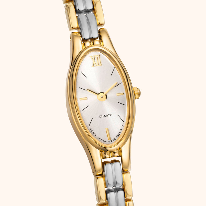 Two-Tone Bracelet Watch