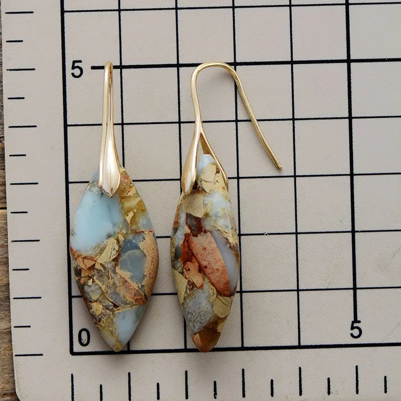Leaf Pendant Earrings