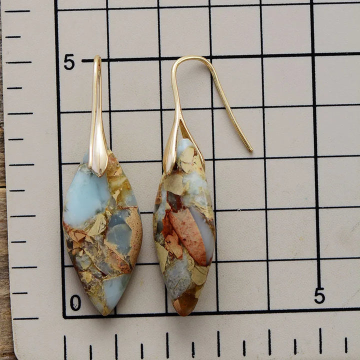 Leaf Pendant Earrings