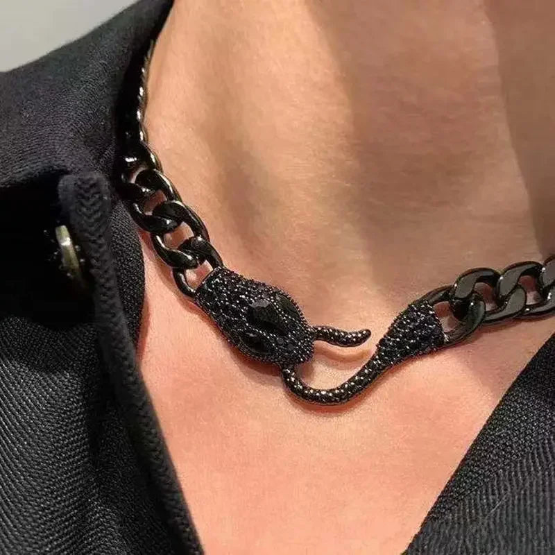 Snake Wrap Necklace