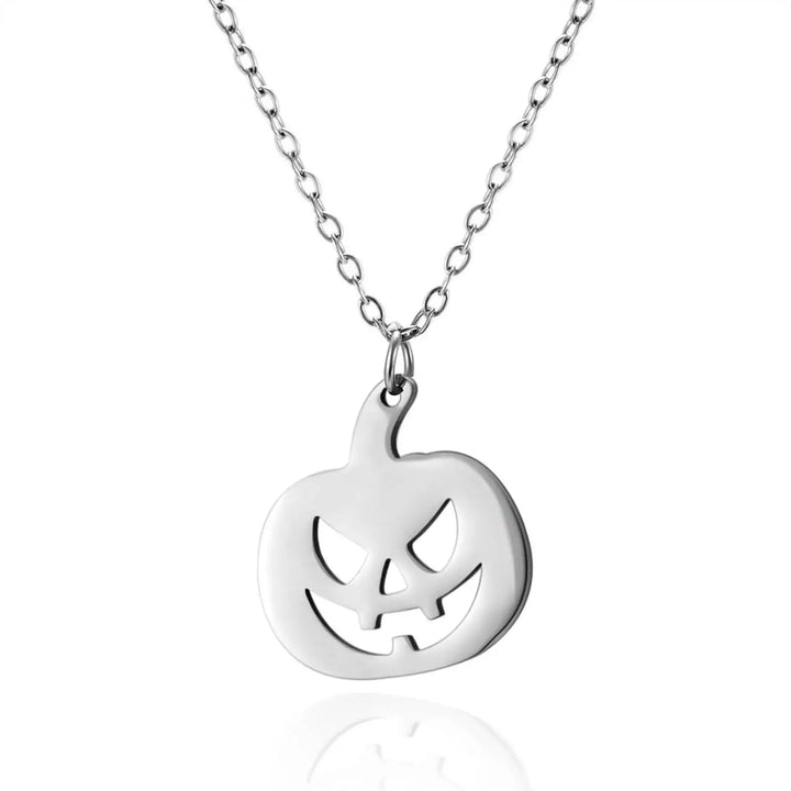 Halloween Pumpkin Pendant Necklace