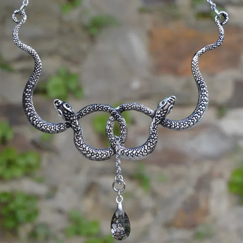Snake Wrap Necklace