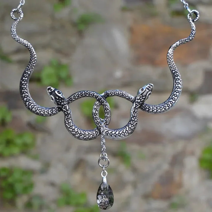Snake Wrap Necklace