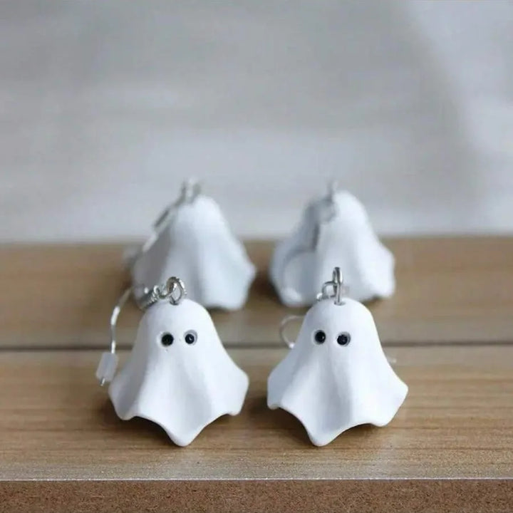 Spooky Cute Ghost Drop Earrings