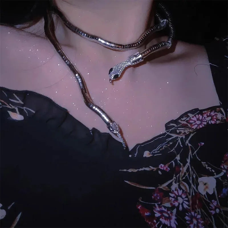 Snake Wrap Necklace