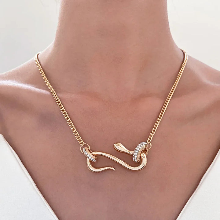 Snake Wrap Necklace