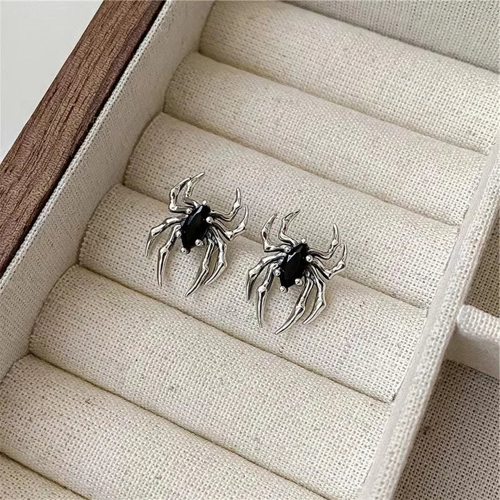 Gothic Spider Earrings