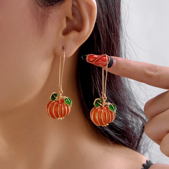 Halloween Pumpkin Candy Earrings