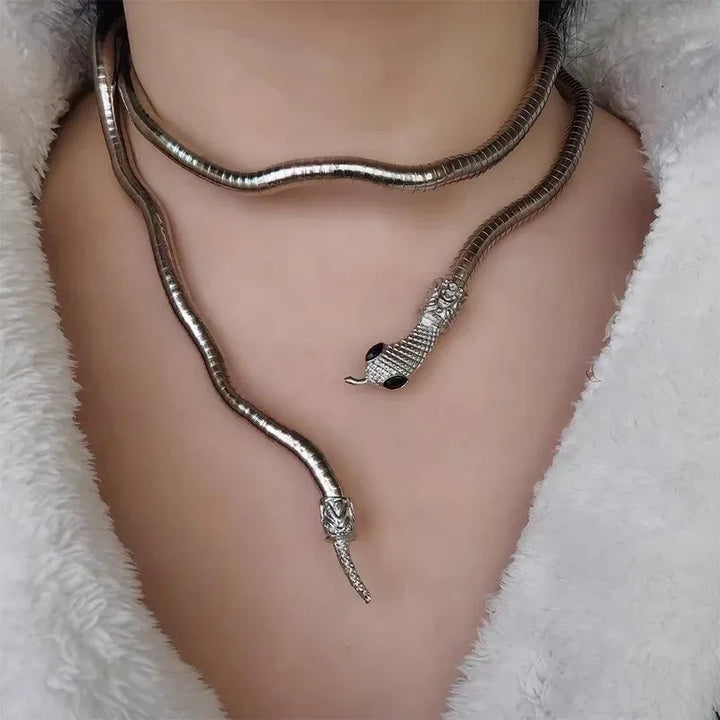 Snake Wrap Necklace