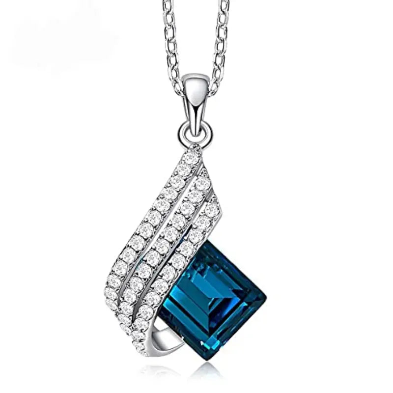 Blue Sapphire Stone Jewellery Set