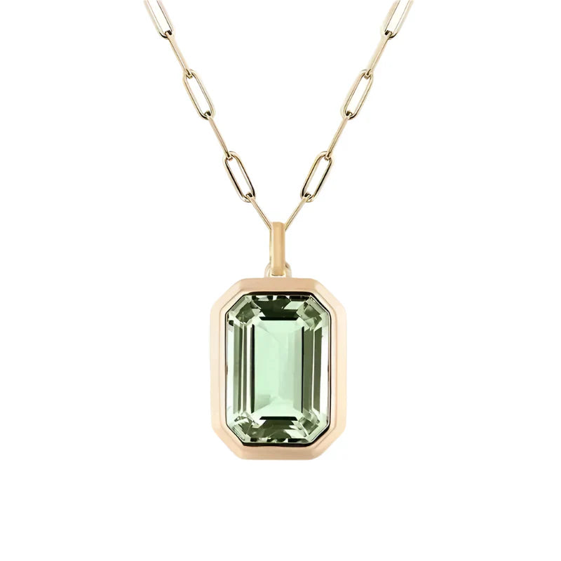 Minimalistic Gemstone Necklace