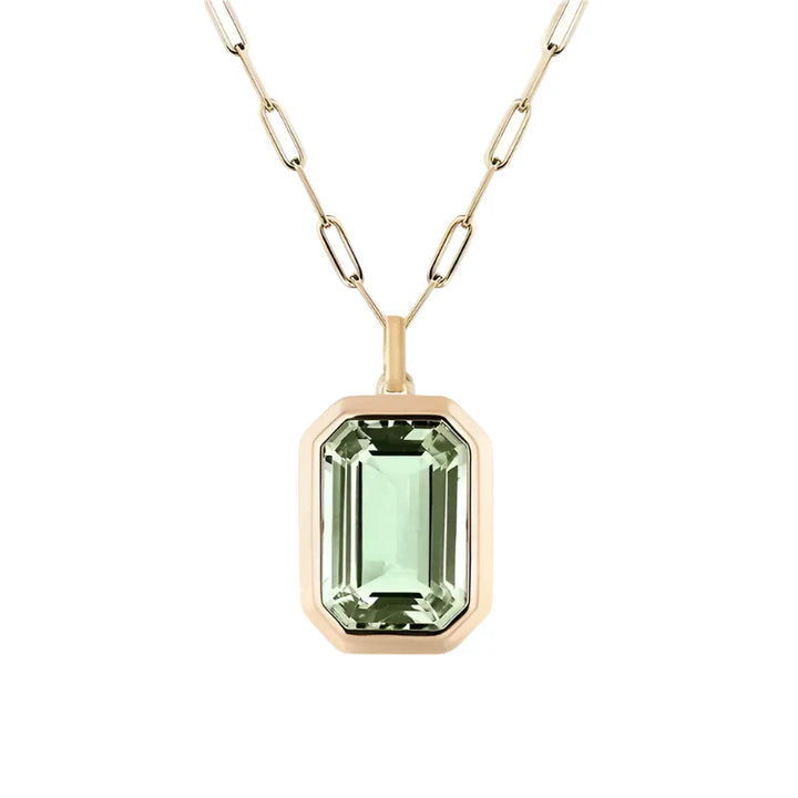 Minimalistic Gemstone Necklace