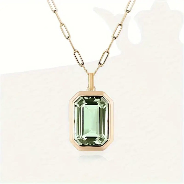 Minimalistic Gemstone Necklace