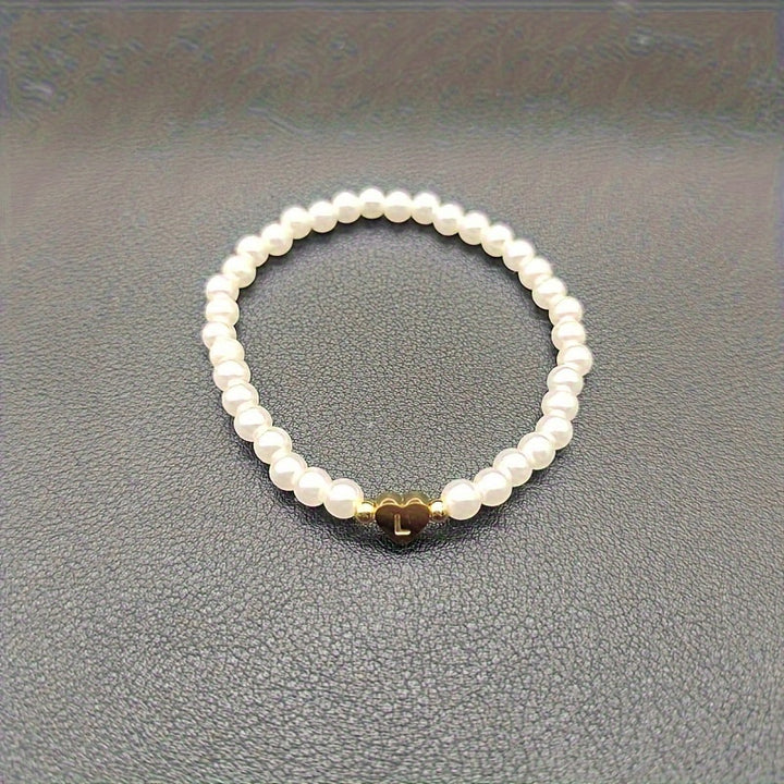 A-Z Heart Initial Bracelet