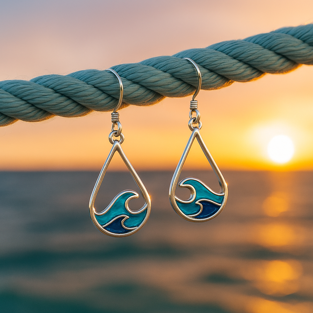 Water Waves Earrings
