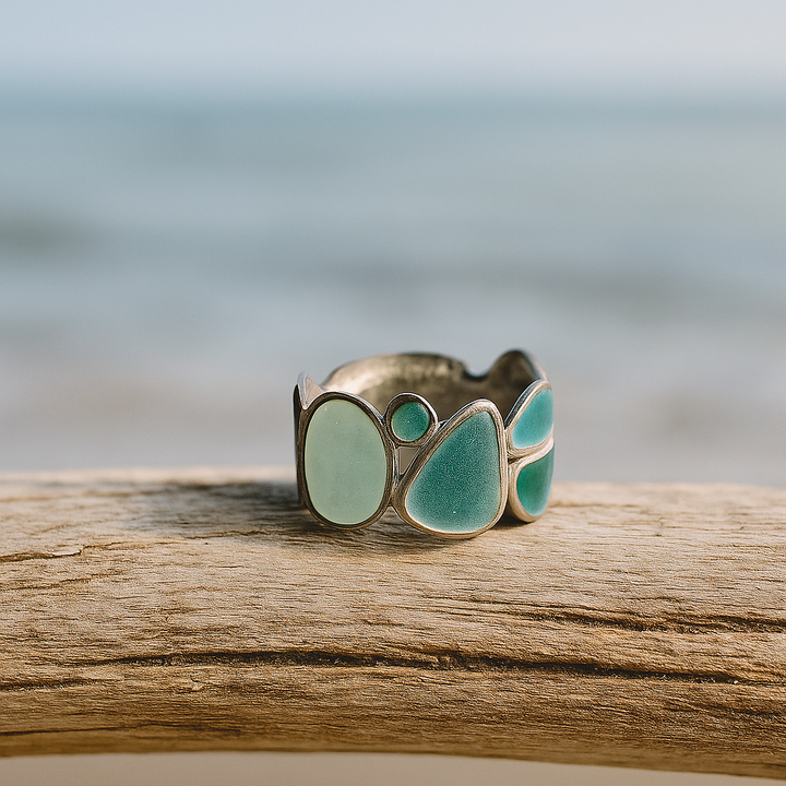 Ocean Drop Silver Ring