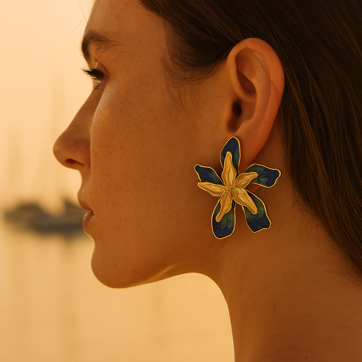 Flowers of the Ocean Earrings