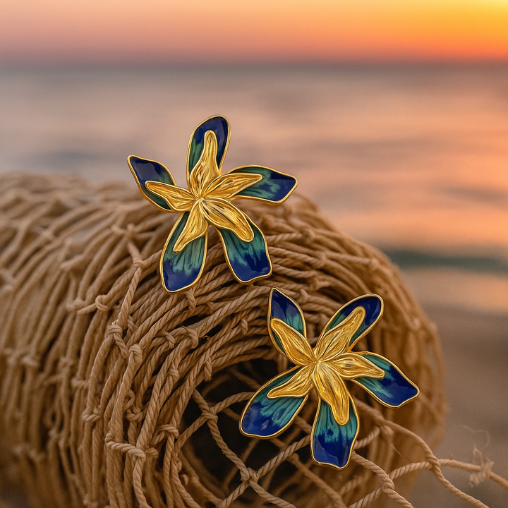 Flowers of the Ocean Earrings