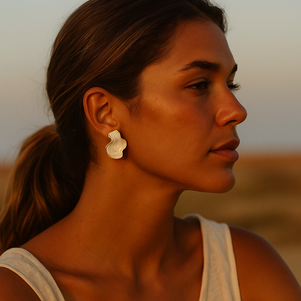 Elegant Waves Earrings