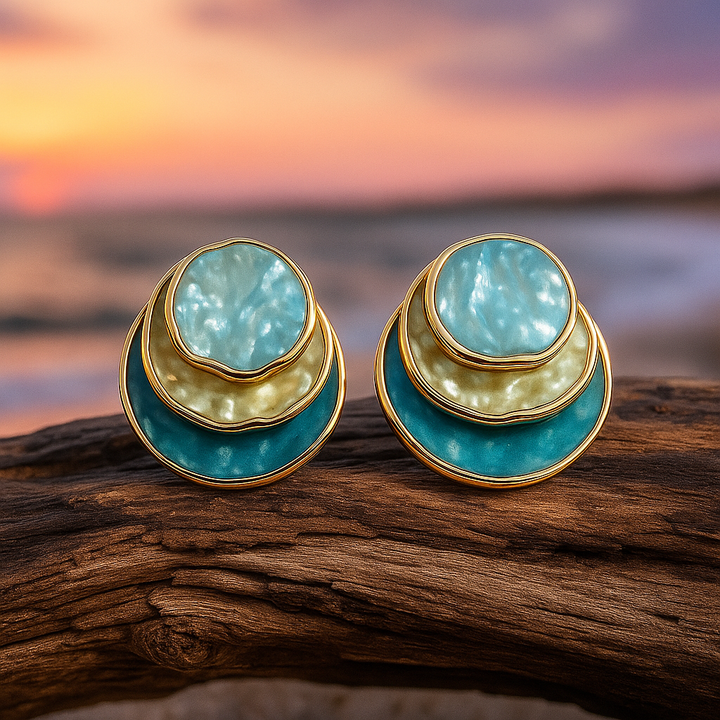 Classy beach earrings