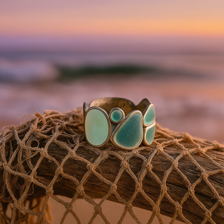 Ocean Drop Silver Ring