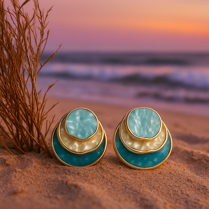 Classy beach earrings