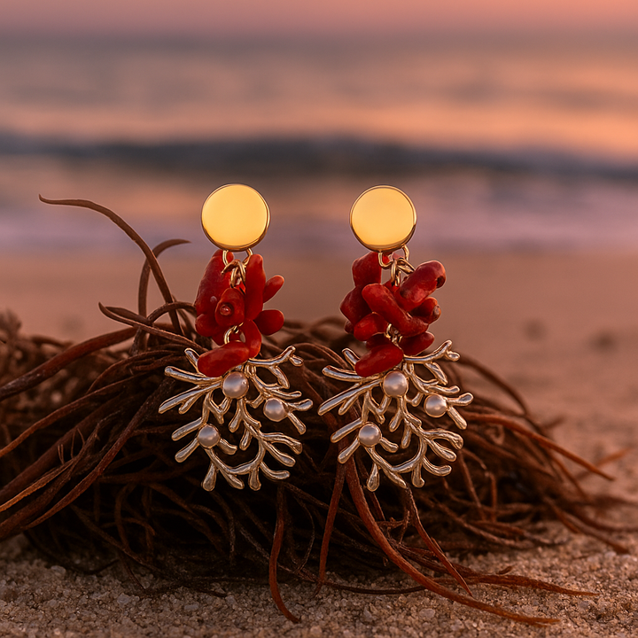 Coral Branches Earrings