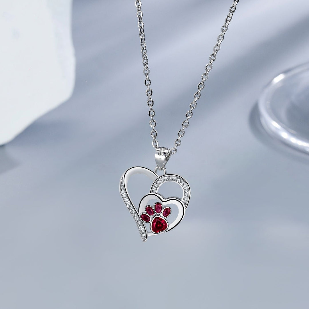 Cute Paw Print Necklace