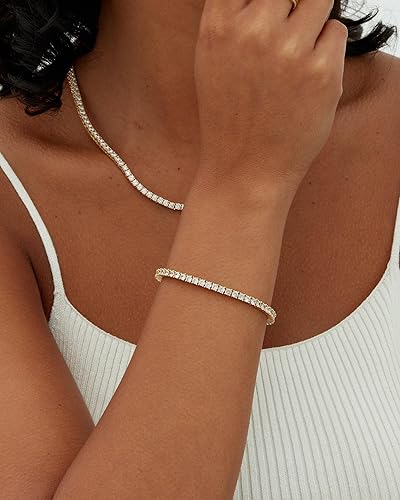 Timeless Gold Classic Tennis Bracelet
