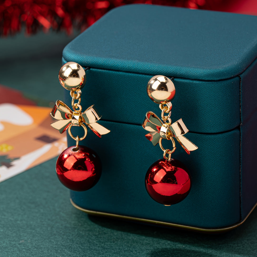 Chic Christmas Acrylic Dangle Earrings