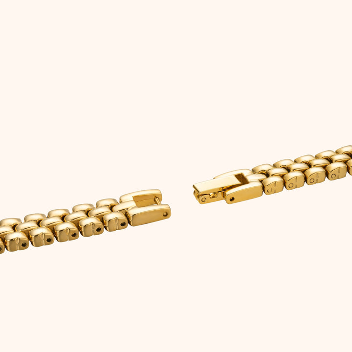 Gold Roman Bracelet Watch