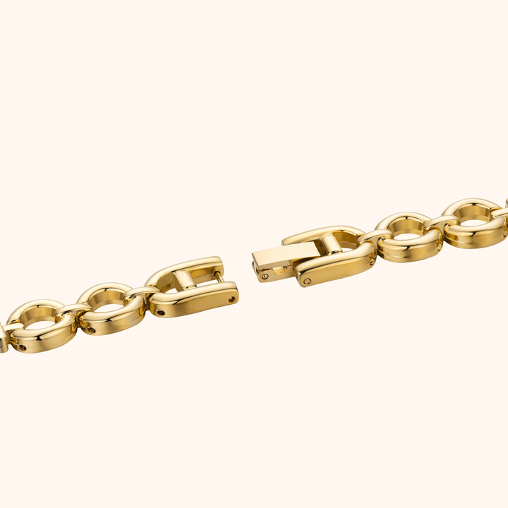 Gold Pearl Accent Watch