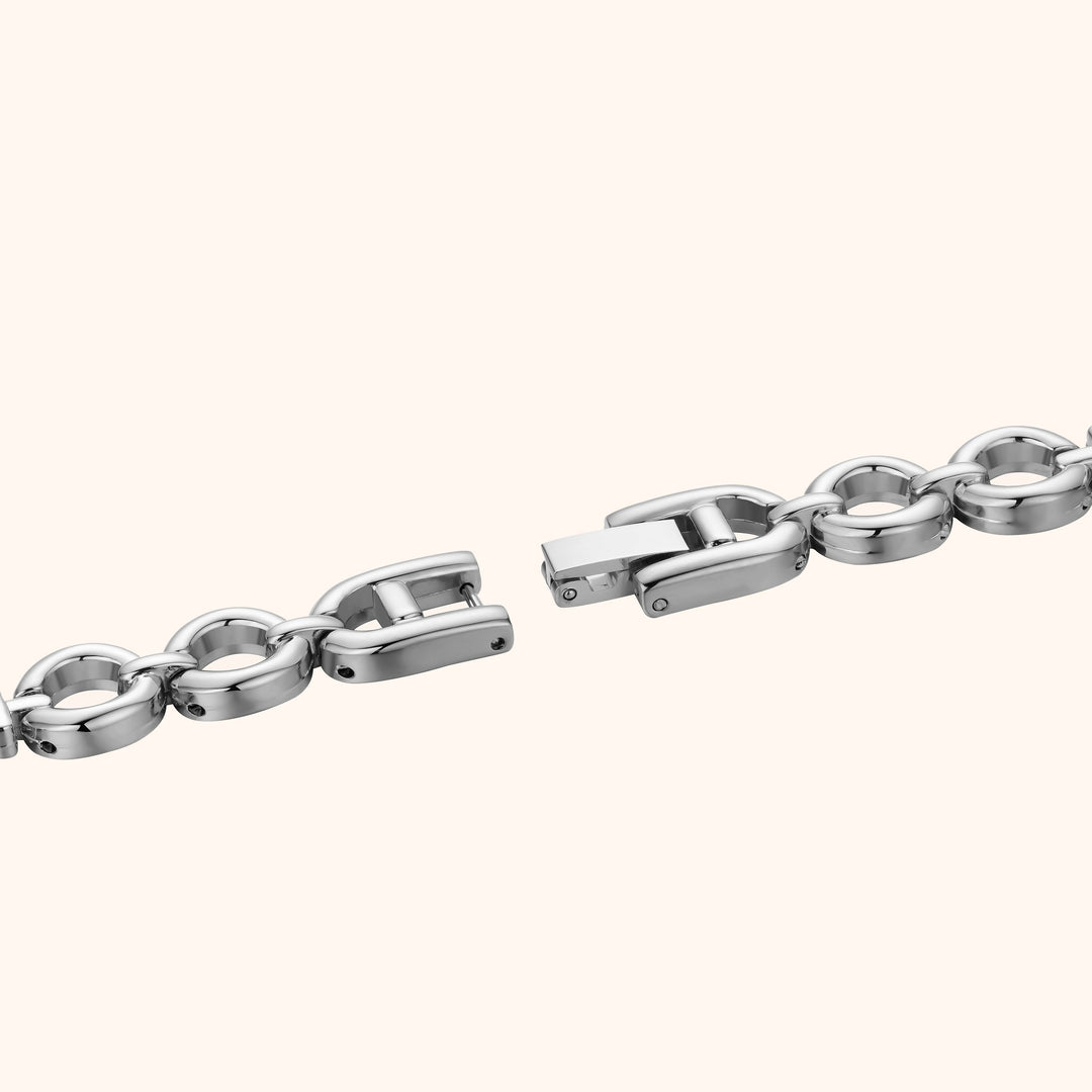 Pearl Silver Elegant Watch